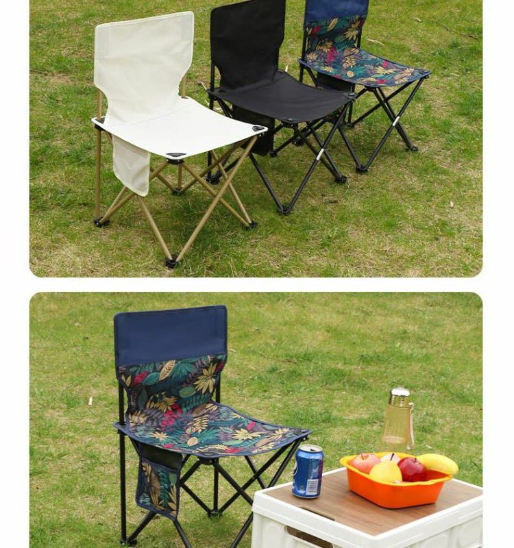 Outdoor folding stools, fishing chairs, camping fishing chairs, portable leisure sitting chairs, art leisure fishing chairs pic 19