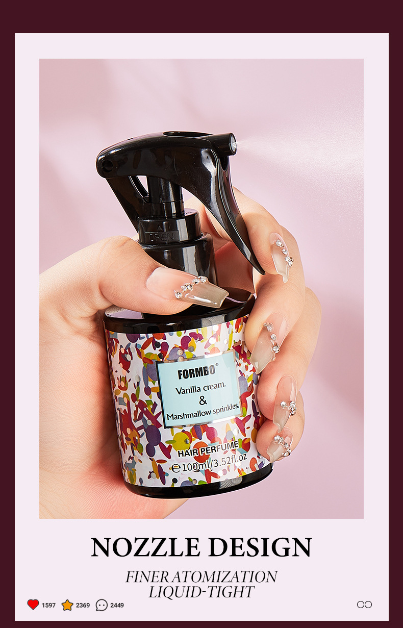 [cross-border special] FORMBO perfume para el cabello perfume fresco mujer larga duración perfume ligero perfume perfume comercio exterior al por mayor pic 14