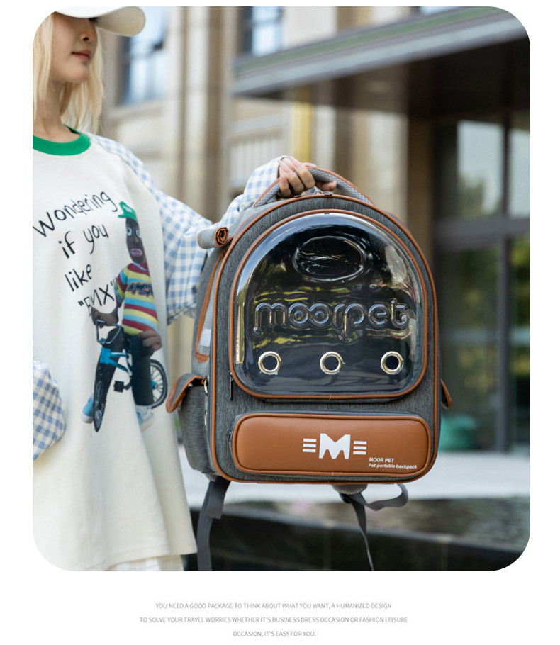 猫包狗包兔子包宠物包便携透气双肩大容量外出背包详情13