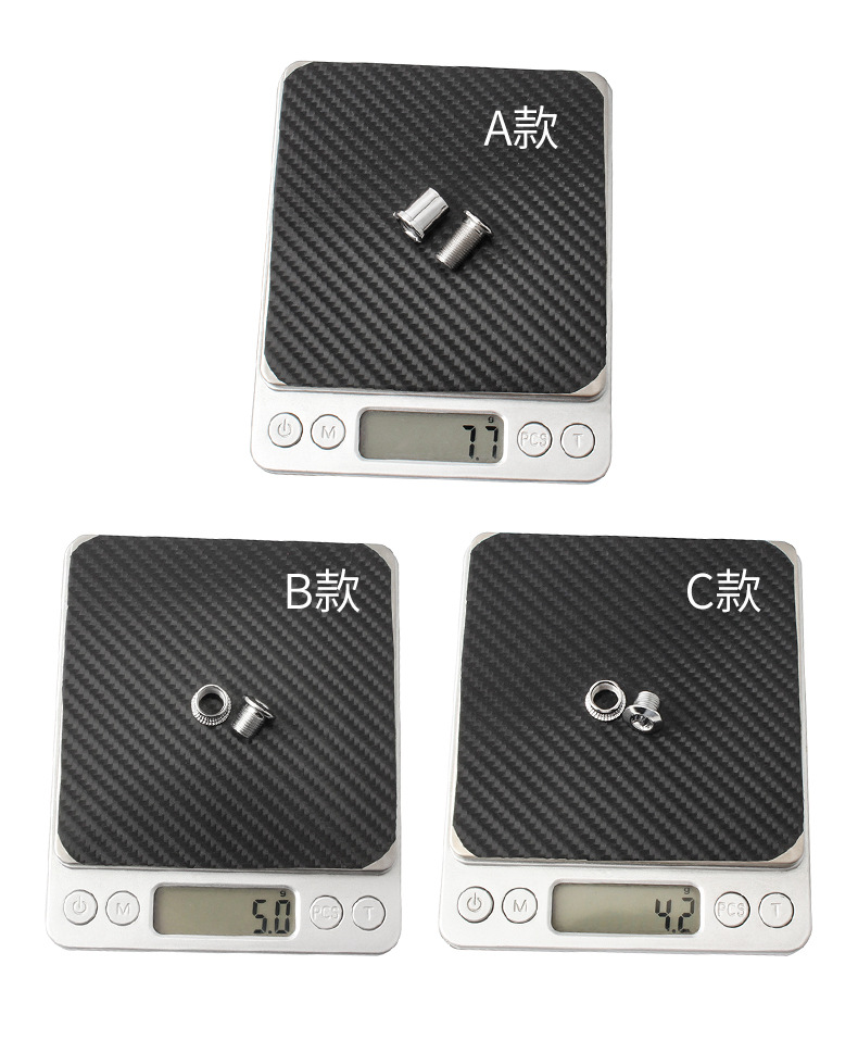 MUQZI chainring nail screw thread mountain road fixed flying folding bicycle steel chainring screw single and double discs pic 10