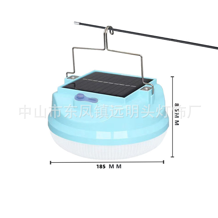 LED solar charging bulb, outdoor night market, camping, USB household ultra-bright emergency lighting bulb pic 5
