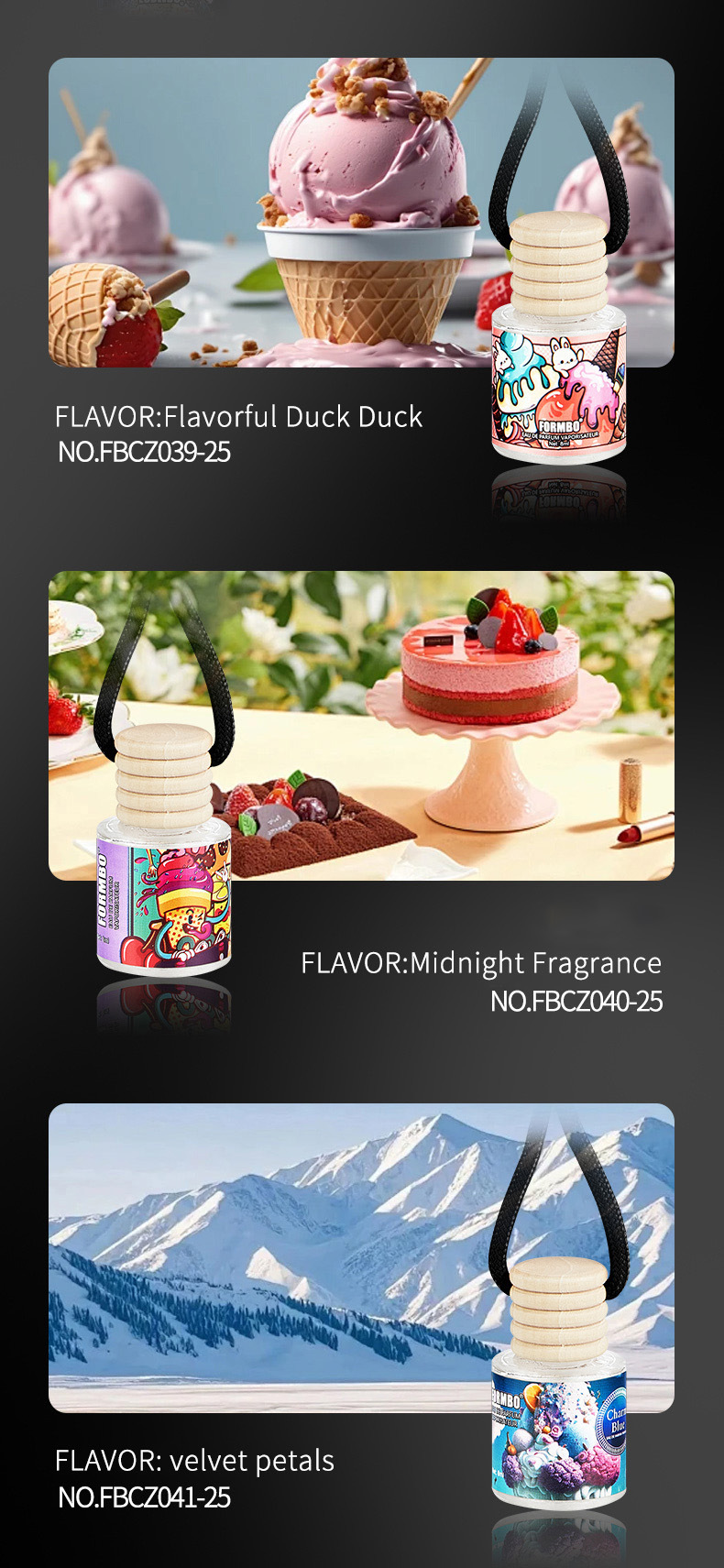 【 Cross-border Exclusive 】FORMBO Car Aroma Diffuser, Special Aroma Diffuser for Car Accessories, Deodorizing and long-lasting fragrance wholesale pic 9