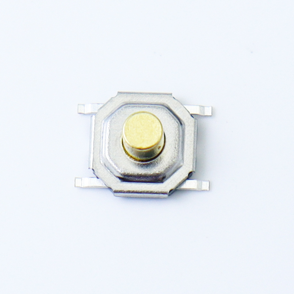 Manufacturer 5.2*5.2 touch switch 4*4*1.5-8 four-pin patch waterproof metal copper head key switch tape pic 7