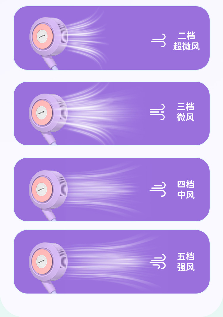 【 Newman Genuine 】FS10 Bladeless Turbine neck-hanging small Fan, silent, Strong wind force, ultra-long battery Life, Cooling Wonder pic 8