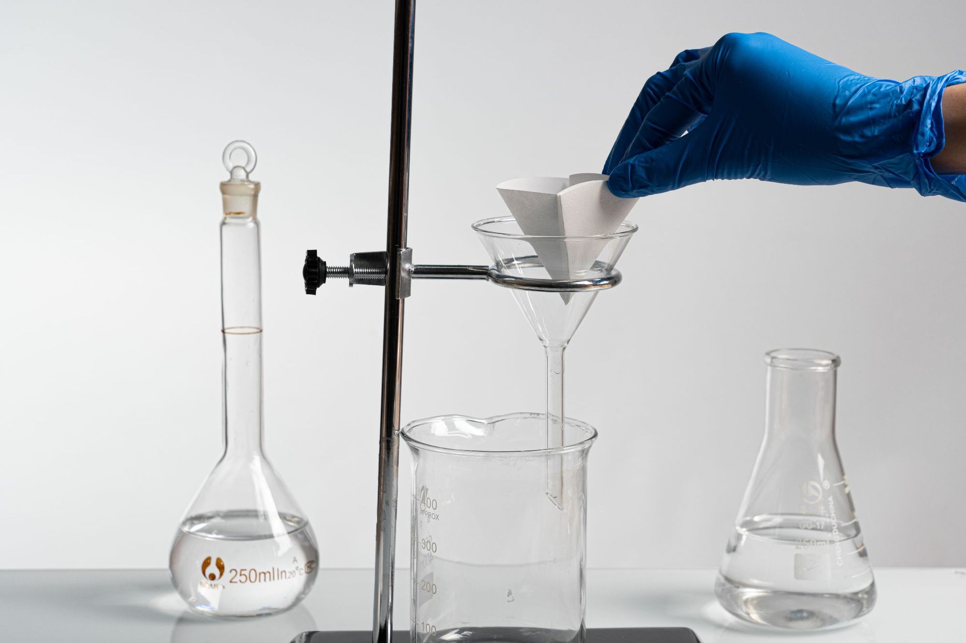 跨境专供一次性英文包装实验室定性滤纸快中慢三速工业定性过滤纸详情10