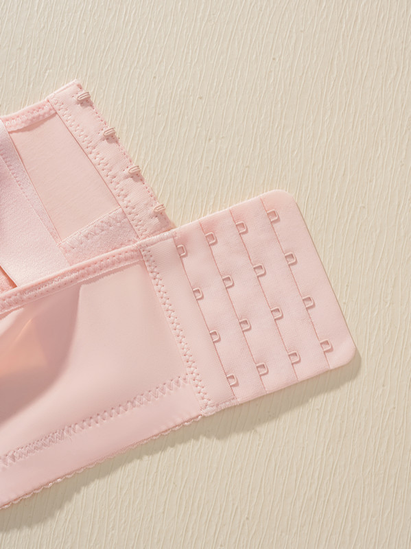 Cross-border trade bras without steel rings, thin cups, large breasts, small appearance, gathering top support, side retraction, breathable inner lining, adjustable type underwear pic 16