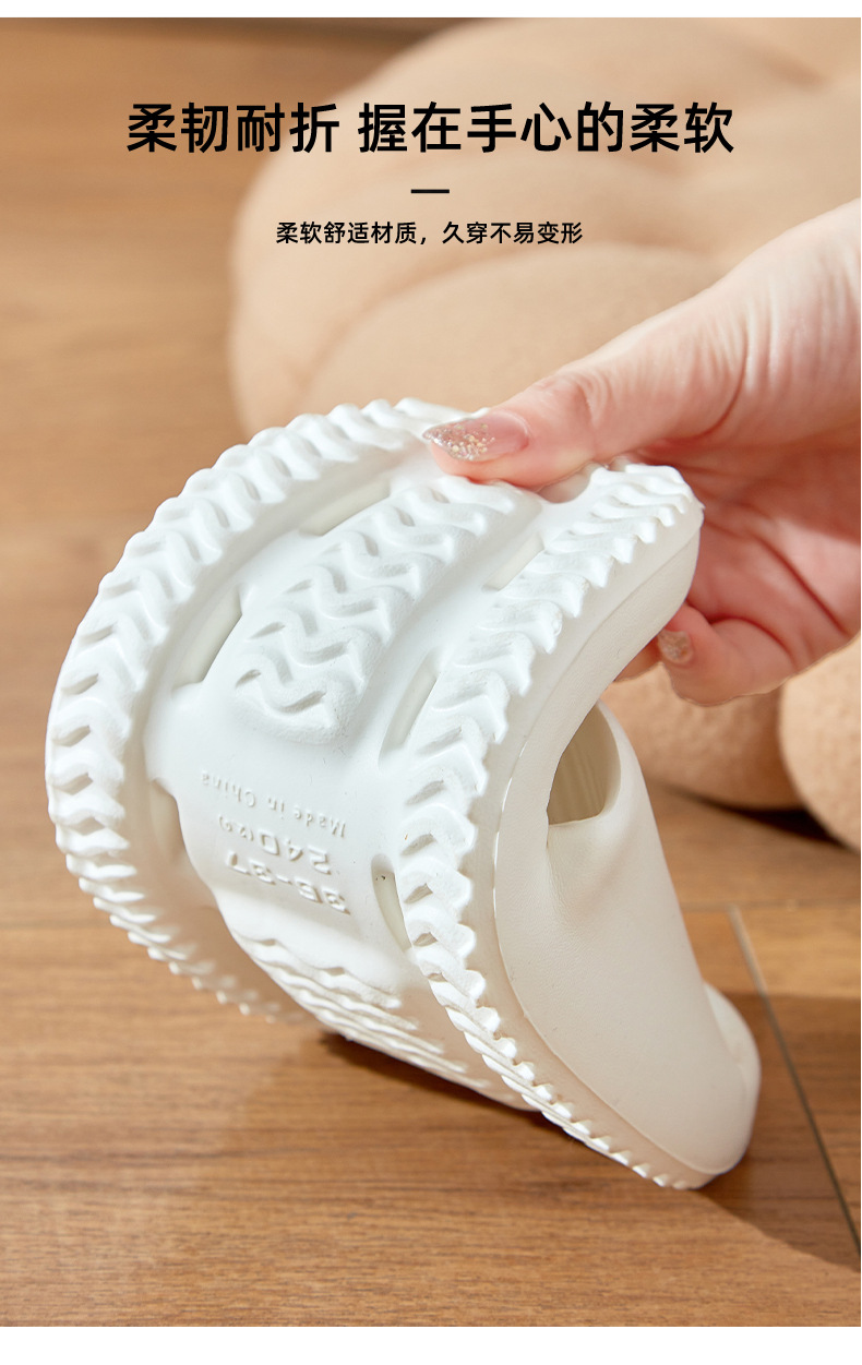 The 2023 new style of indoor home anti-slip and non-smelly sports cool slippers for men to wear outside in summer pic 7