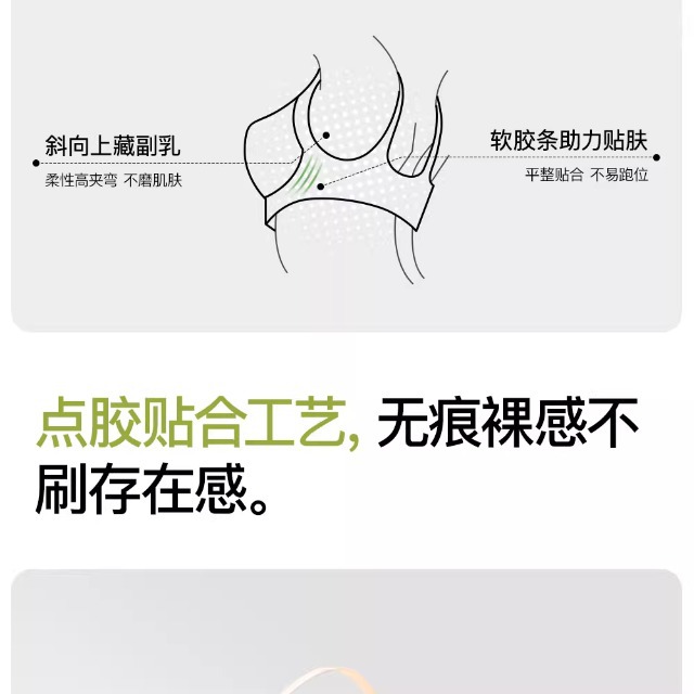 原版无痕内衣女士小胸聚拢显大收副乳提拉防下垂美背一体式文胸罩详情18