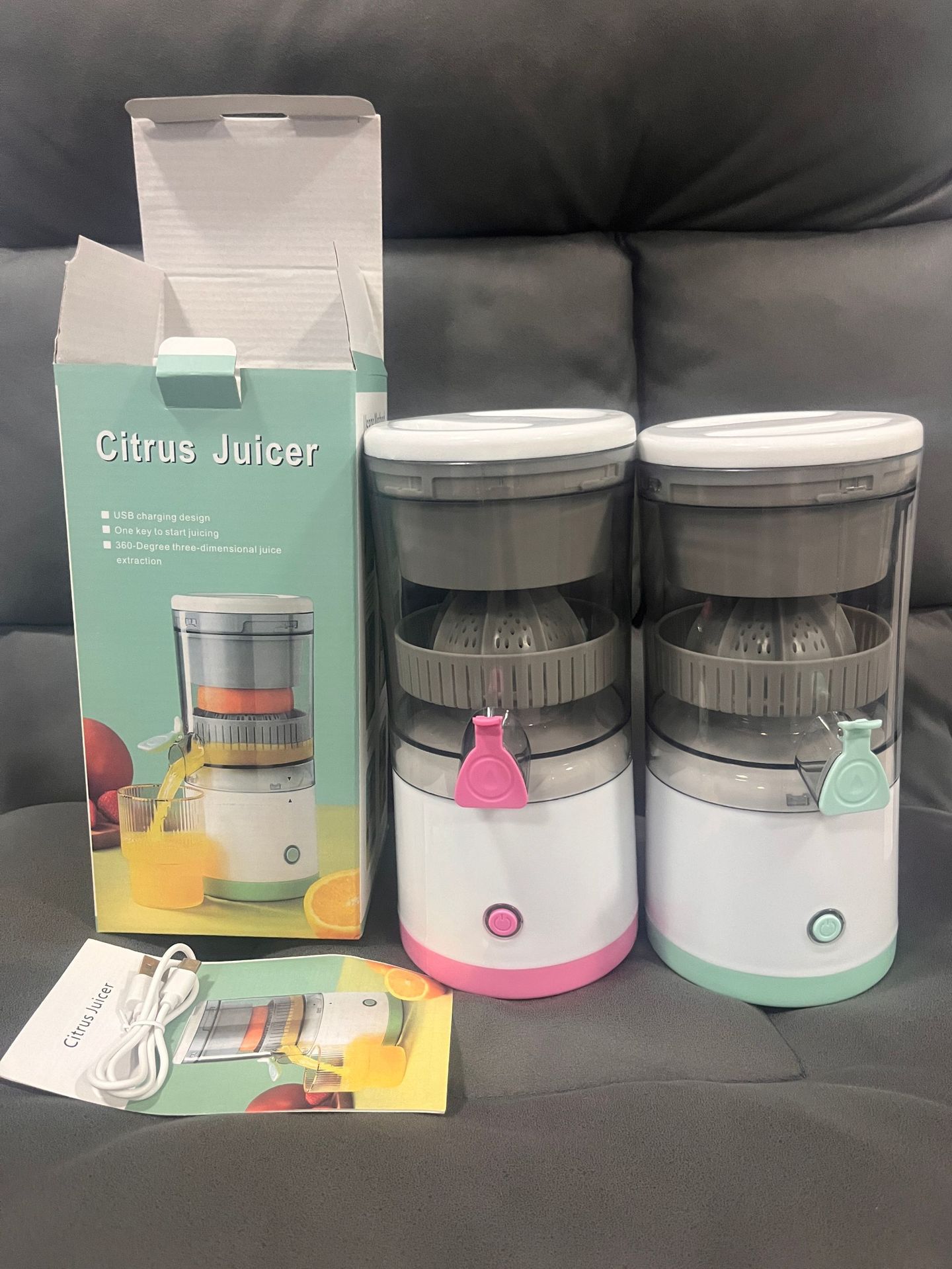 Cross-border new household electric high-appearance-level juicer, original juicer, wireless juicer, fruit processor, rechargeable press, multi-power juicer pic 9