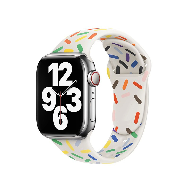 iwatch10代表带适用苹果表带applewatchs98765运动硅胶高级男女SE详情12