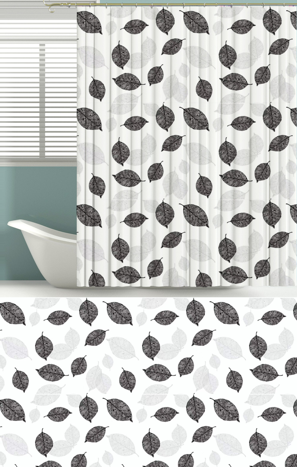 PEVA bath curtain, door curtain fabric, 3D stereoscopic texture, anti-mold and antibacterial, silk texture thickened, waterproof bathroom partition pic 9