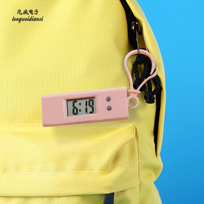 迷你卡通电子挂表简约小巧学生专用电子时钟551详情8