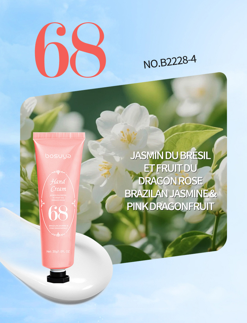[OEM fábrica de procesamiento personalizado] crema de manos 5 piezas para guardar fragancia hidratación hidratación nutrición manos desalinización líneas de la mano pic 11