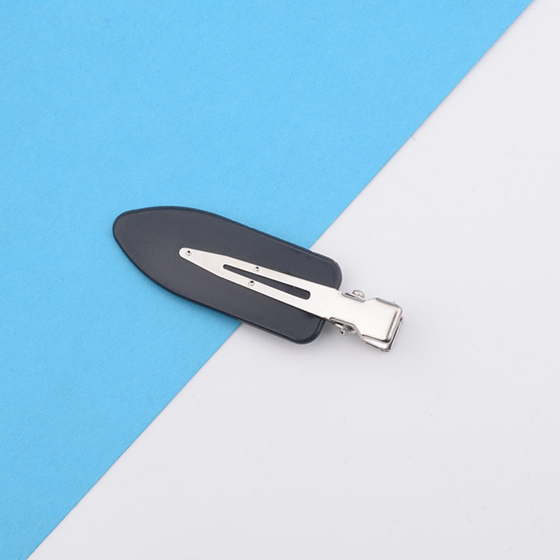Korean diy cream clips, seamless hair clips, summer side hair clips, duckbill-shaped makeup bangs clips, broken hair clips, headwear pic 12
