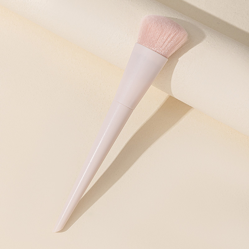 瑛秀美外贸热销新款糖果色单支化妆刷 舌型粉底刷散粉刷美妆工具厂家直销详情3