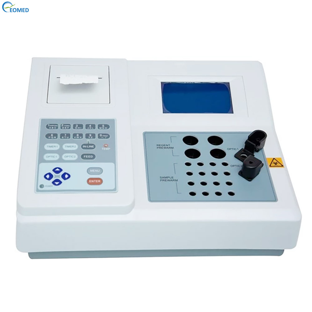 Cross-border exclusive semi-automatic dual-channel coagulation analyzer, Shengxin Kang SK5002 blood testing instrument, blood coagulation meter pic 7