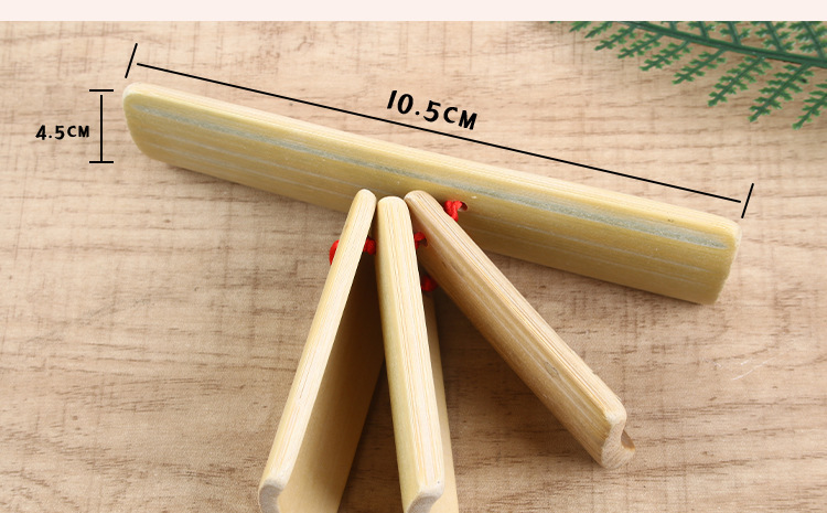 儿童快板初学入门幼儿园小学生德云社专业口才教学竹板成人响板儿详情6