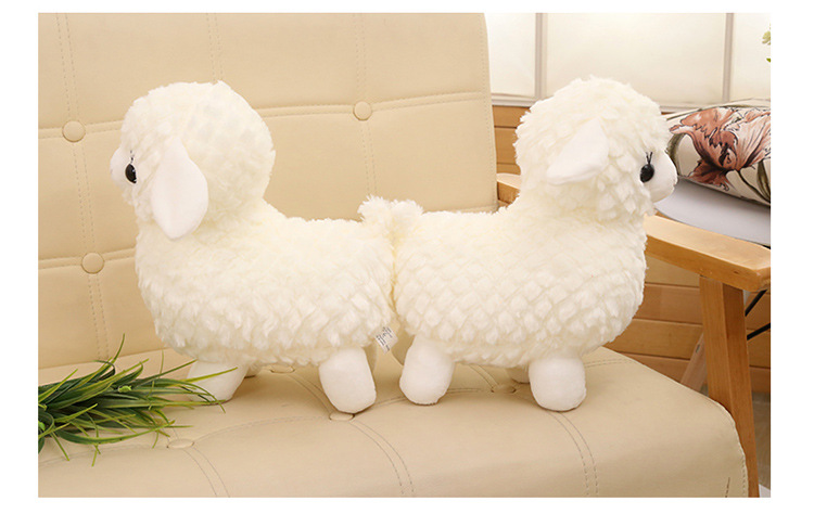 Simulated little sheep plush toys, little sheep dolls, alpaca dolls, cloth dolls, event gifts, birthday presents for girls pic 8