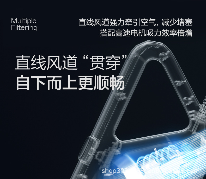 新款家用吸尘器大吸力手持式便携干湿两用除螨小型扫地拖地机批发详情21