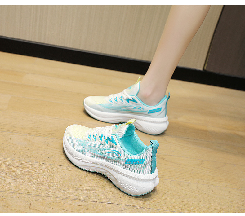 秋季新款飞织运动鞋厚底时尚透气轻便女鞋户外休闲潮鞋女跨境批发详情29