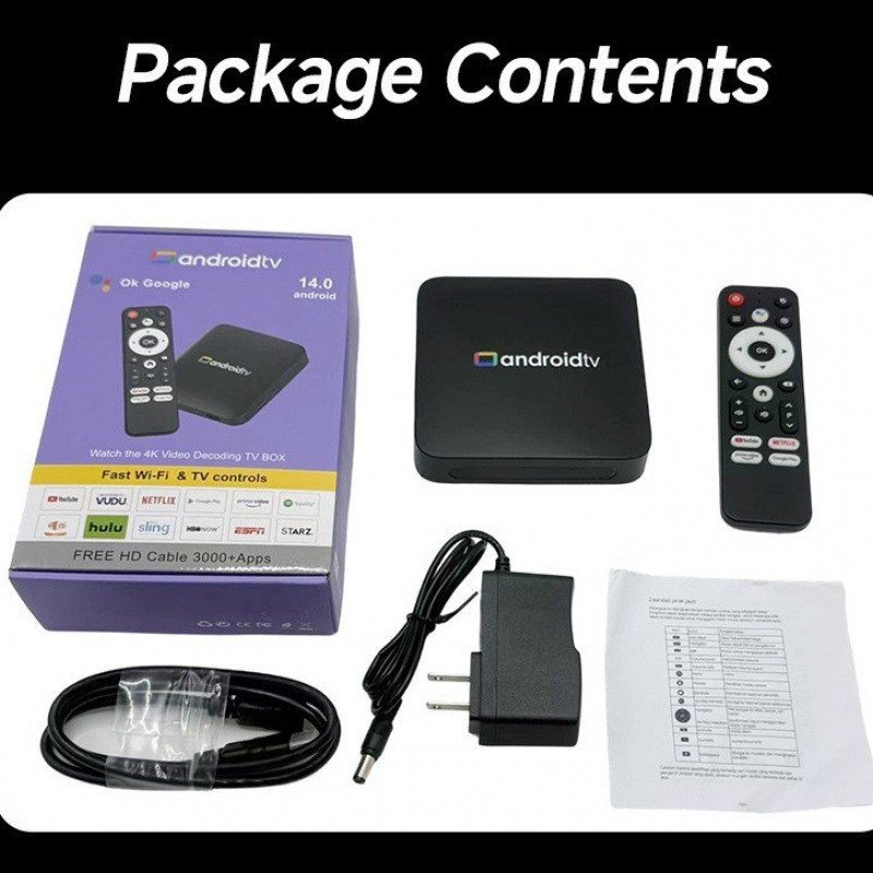 H96Max S905L3 foreign Trade set-top box Android 14 Bluetooth high-definition Network 5GWIFI TV Box tvbox pic 12