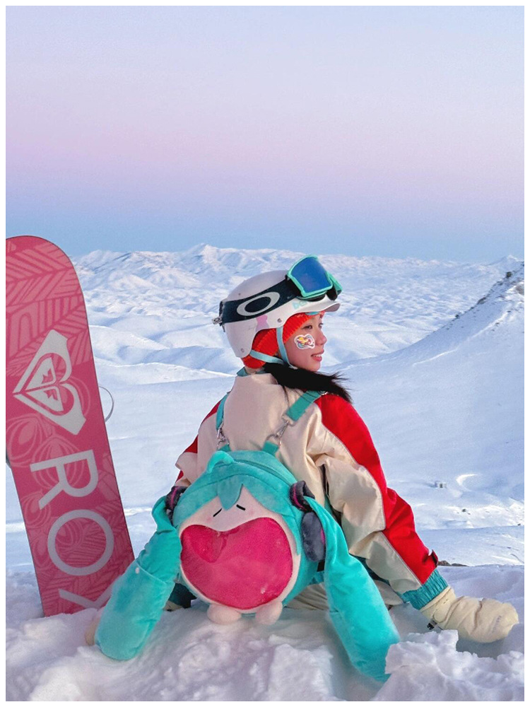 初音可爱单间包fufu痛包玩偶可爱男女miku礼物收纳包双肩包毛绒包详情5