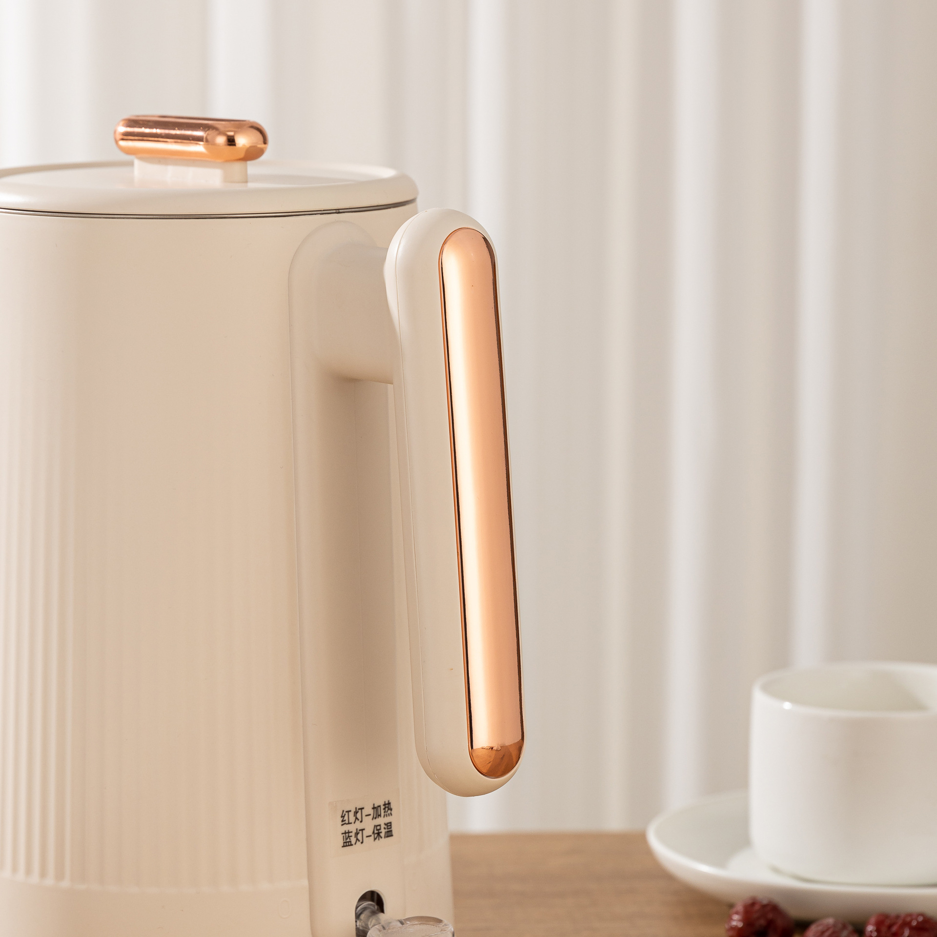 Xiandu Fu 1.8L household electric kettle made of 304 stainless steel, with constant temperature, intelligent and automatic power-off function for boiling water in the dormitory pic 11
