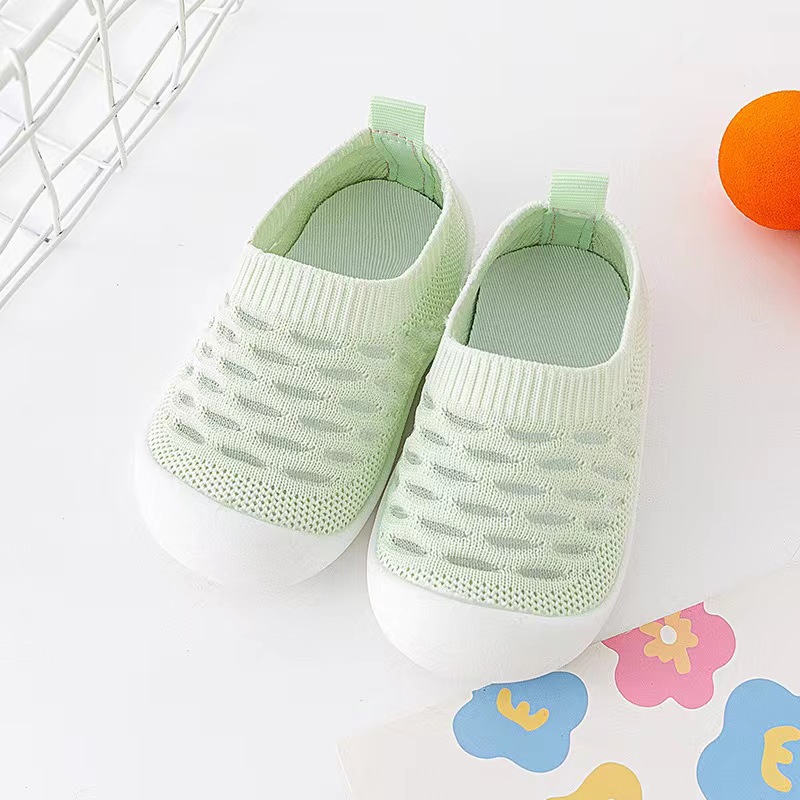 Baby walking shoes with soft soles, fly-woven single mesh, breathable, summer sandals, anti-slip, suitable for children aged 6 months to 3 years pic 13