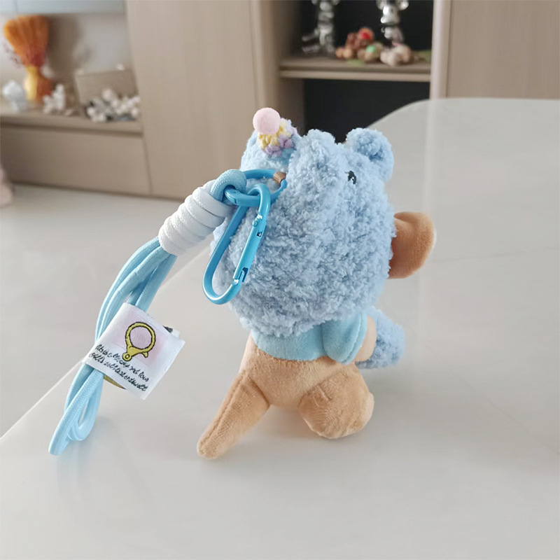 Creative little bean figurines, plush pendants, keychains, cute bags, hanging decorations, accessories, birthday gifts, claw machine dolls pic 8