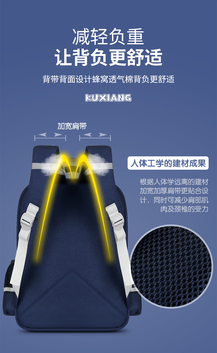 小学儿童书包印字二三四年级小学生男生双肩包幼儿园女童印logo详情14