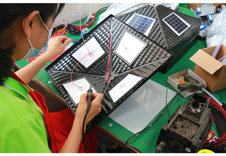 太阳能柱头灯户外防水小区围墙柱灯家用别墅阳台庭院大门口柱子灯详情19