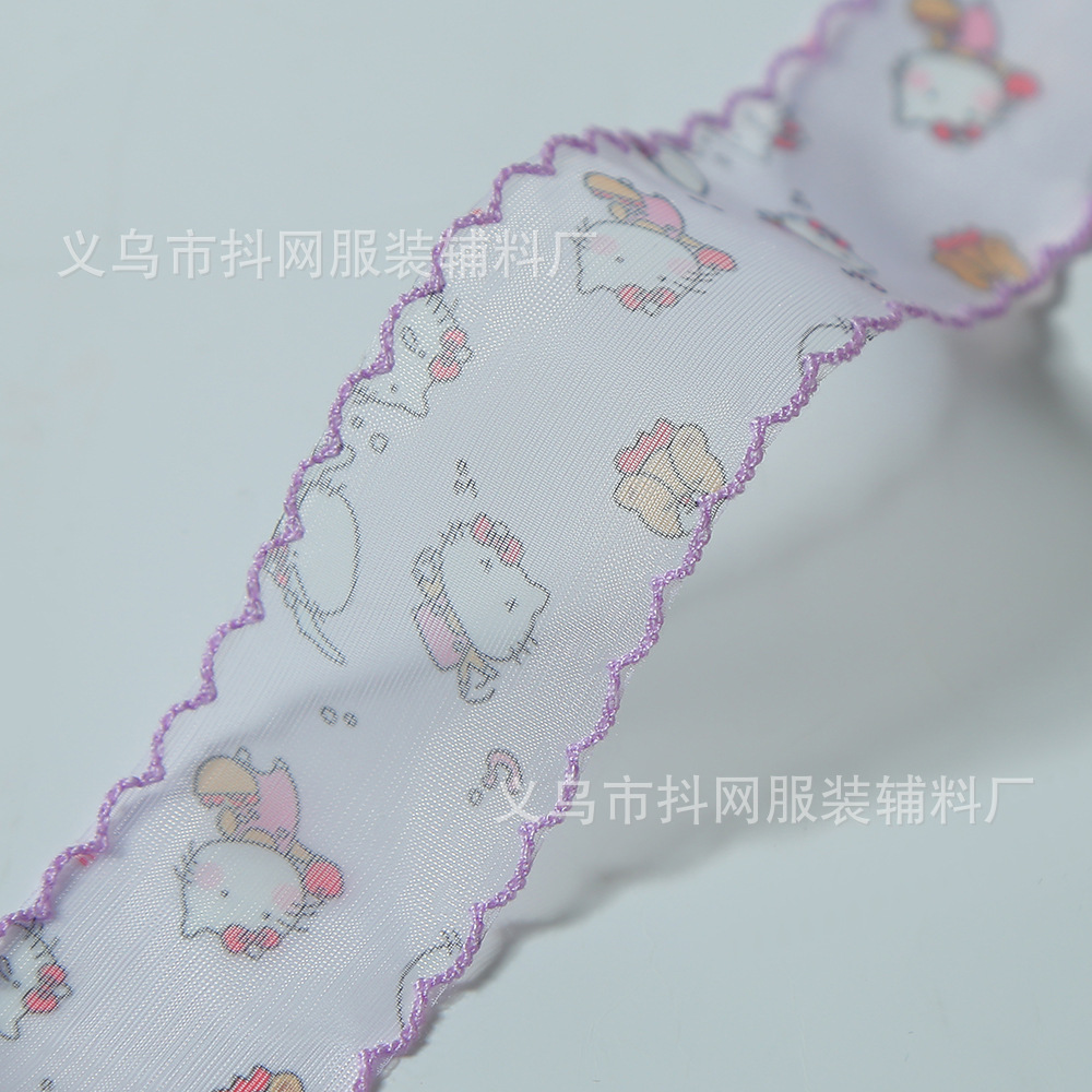 Wholesale of new 4cm cartoon kitten handmade diy hair accessories, headwear, bow accessories, ribbon gift boxes and packaging straps pic 5