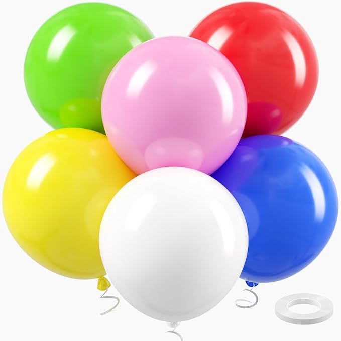 大气球正圆气球加厚防爆特大气球儿童玩具汽球摆摊户外草地气球详情13