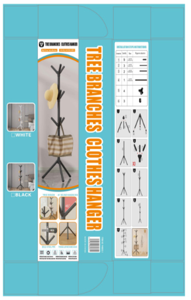temu offers simple floor-standing tree-shaped coat racks for home use, bedroom standing clothes racks, and foyer hangers pic 17