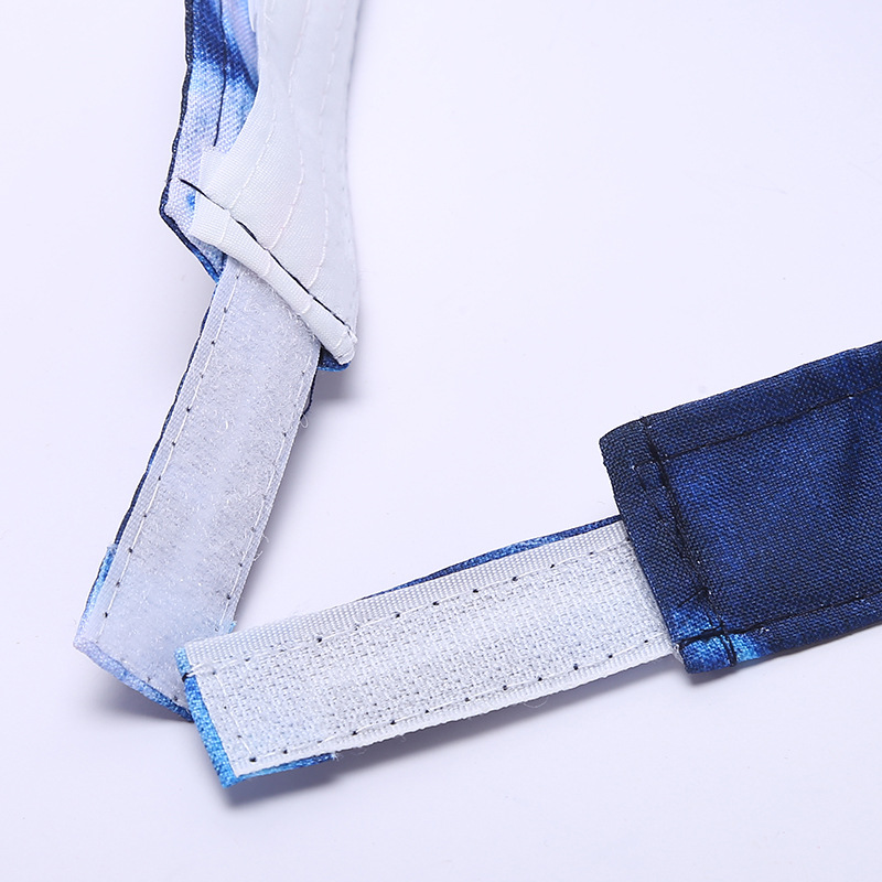 New hip-hop style tie-dye baseball cap, summer tie-dye printed windproof sun hat, outdoor camouflage gradient open-top cap pic 7