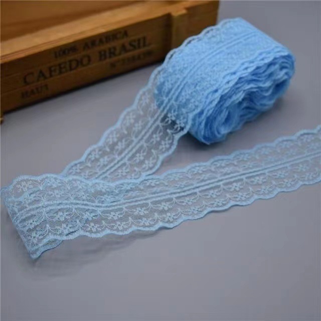 【40 Colors 】 Double-sided non-elastic lace trim, DIY clothing, curtains, sofa sewing, lace trim accessories, 4.5CM pic 26
