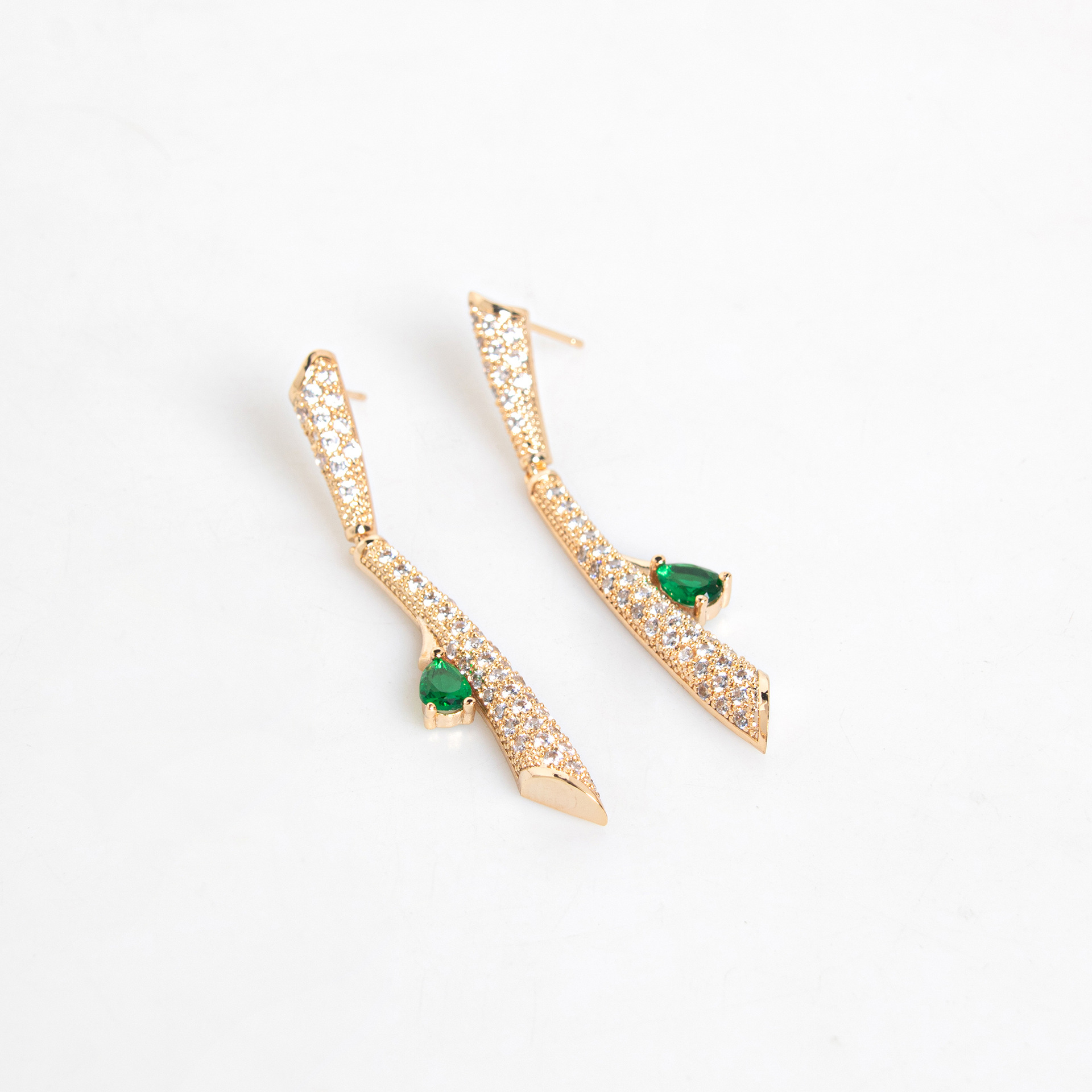 欧美首饰套装新款气质简约花卉新娘项链跨境锆石爆款项链耳钉耳夹lytj29823格蒂莎珠宝首饰宴会礼服饰品详情10