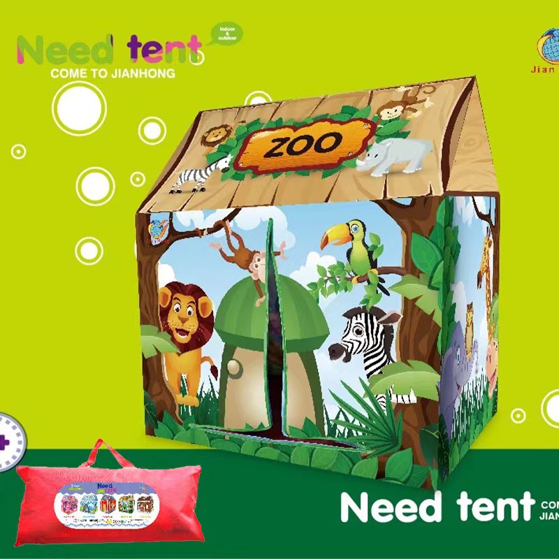 定制儿童室内过家家游戏屋玩具帐篷宝宝男女孩公主角色扮演小房子详情3