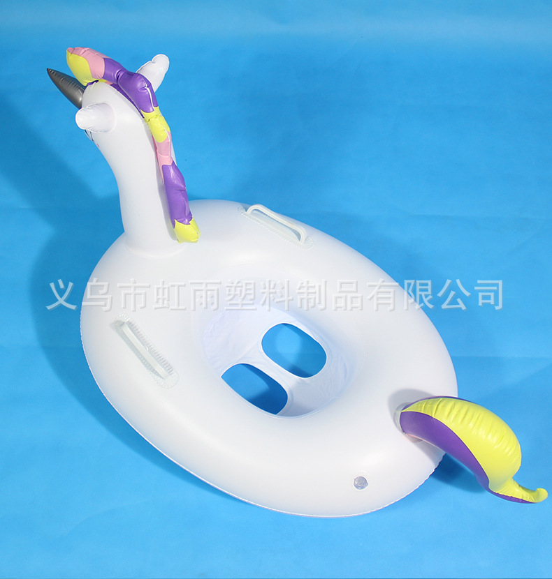 婴幼儿游泳艇趴艇大号小飞马游泳艇宝宝带坐艇小游艇厂家批发详情10