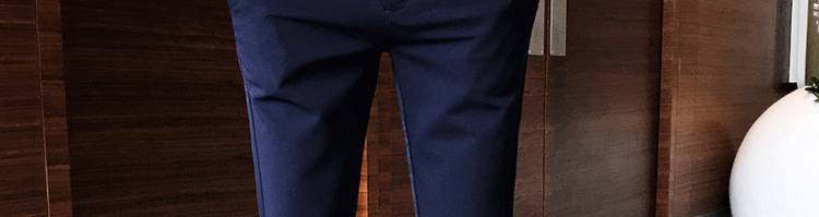 Primavera/otoño pantalones de pie slim para hombres versión coreana traje de moda pantalones premium para plankton pantalones casuales para hombres pic 19