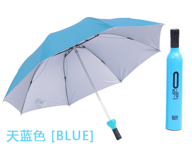 Creative 30% off beer bottle umbrellas, umbrella wholesale with logo printing, gift umbrellas, advertising umbrellas, and all-weather umbrellas for foreign trade wholesale pic 5