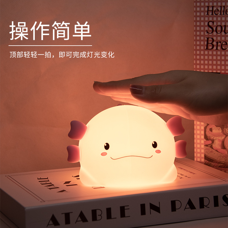 少女浪漫装饰灯家居氛围星空灯儿童玩具旋转亚克力发光小台灯重工手工材料详情2