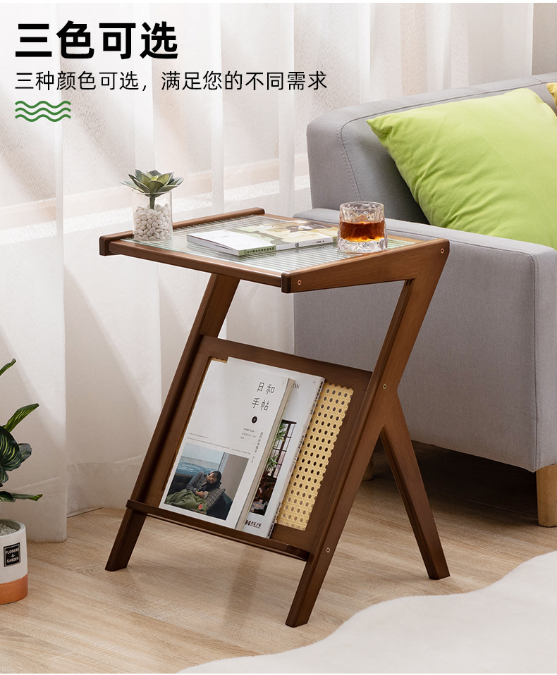 简易茶几客厅轻奢高级感家用玻璃小茶几茶台极简风边几小户型茶桌详情13