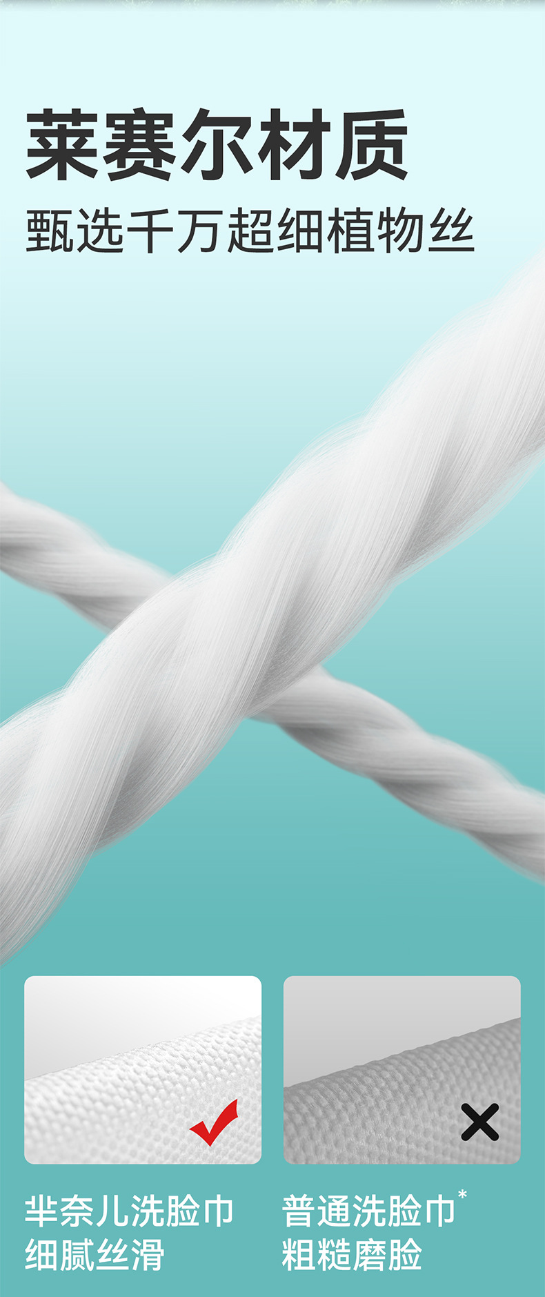 芈奈儿纯棉全棉洗脸巾批发厚款抽式一次性悬挂式抽取式家用洁面巾详情7