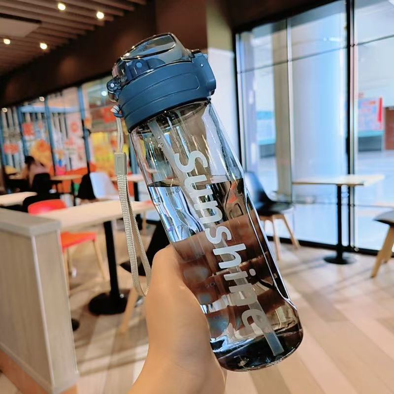 塑料水杯学生运动便携大容量水壶鸭嘴杯吸管杯男女户外健身水杯详情5
