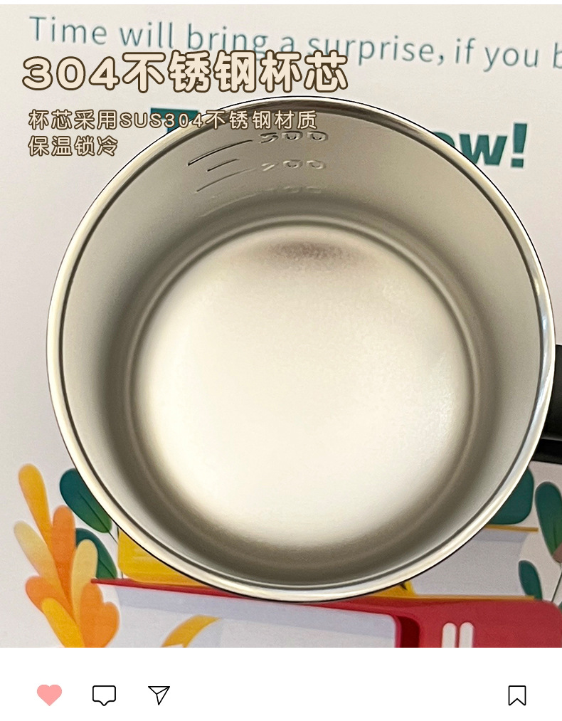 Oficina creativa taza de agua taza de mujer tazas de alto nivel de apariencia tazas de café tazas de aislamiento de acero inoxidable para parejas tazas de desayuno caseras pic 21