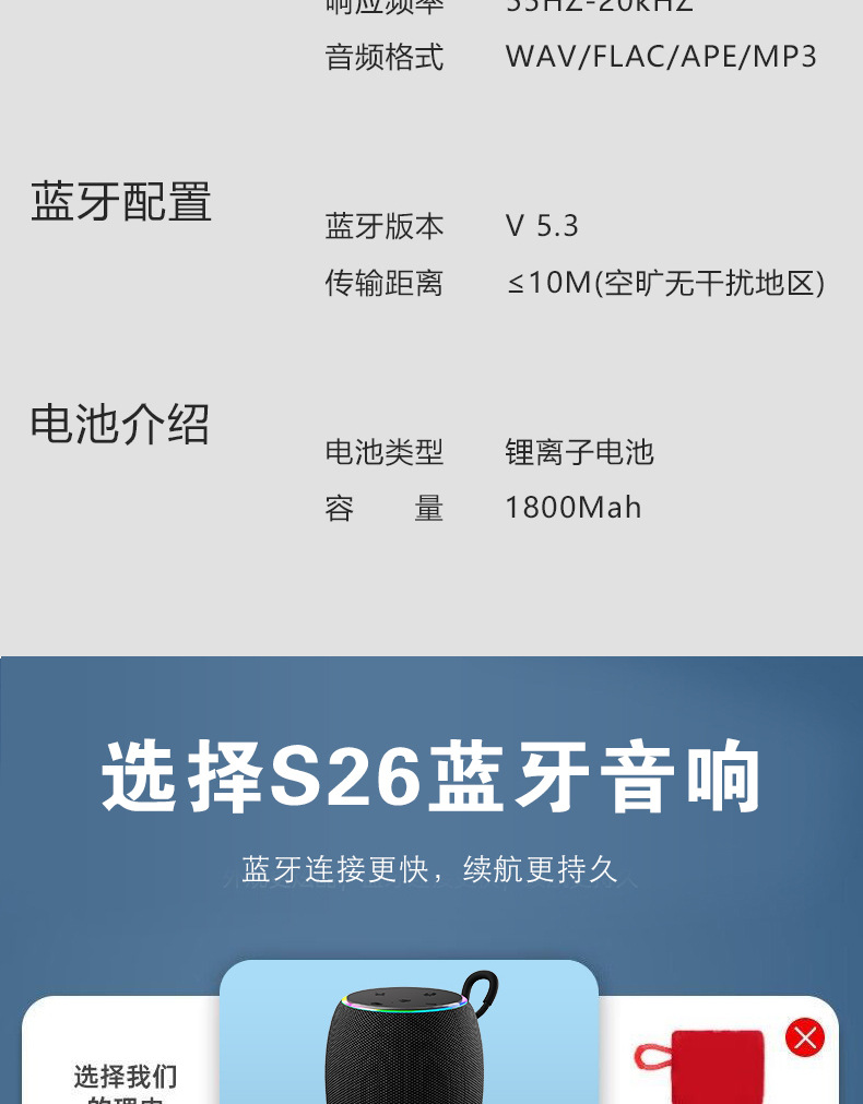 2025 New Bluetooth speaker, subwoofer, mini and fresh desktop speaker, high sound quality, portable for outdoor use pic 18