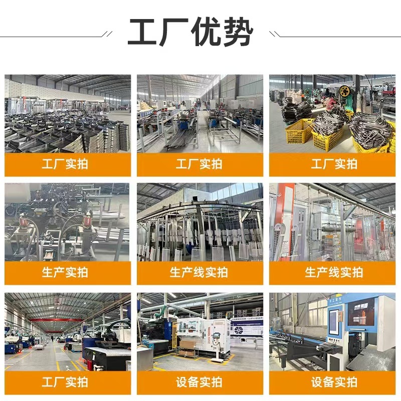 折叠置物架免安装可折叠厨房置物架书架客厅置物架可移动多功能详情3