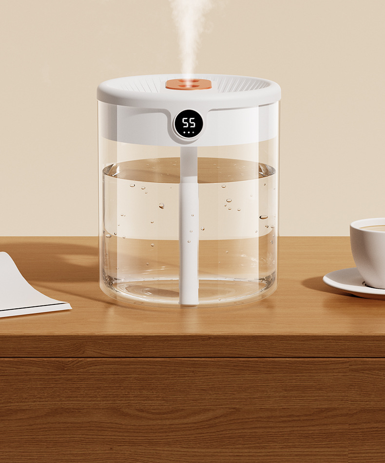 新款2L双喷加湿器usb大容量家用静音卧室办公室小夜灯数显加湿器详情19