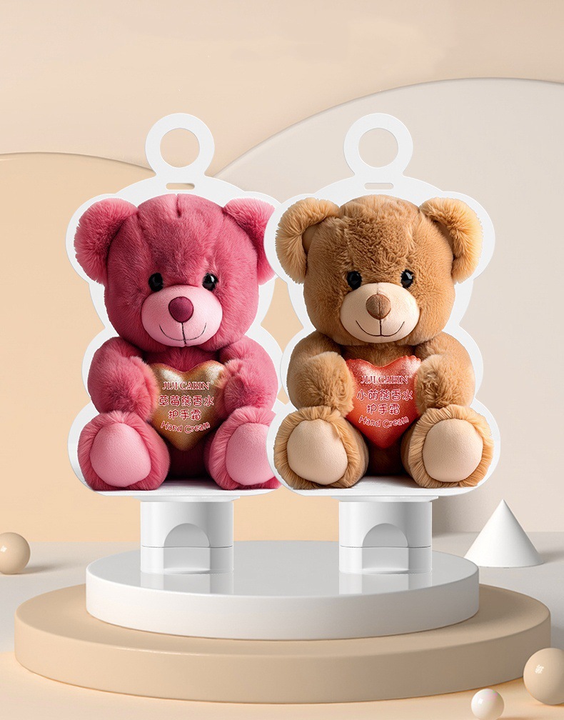 Jiji House Little Bear Hand Cream 68g Perfume Cartoon Hand Cream Hydrating, Moisturizing, Nourishing and Non-sticky Manufacturer pic 6
